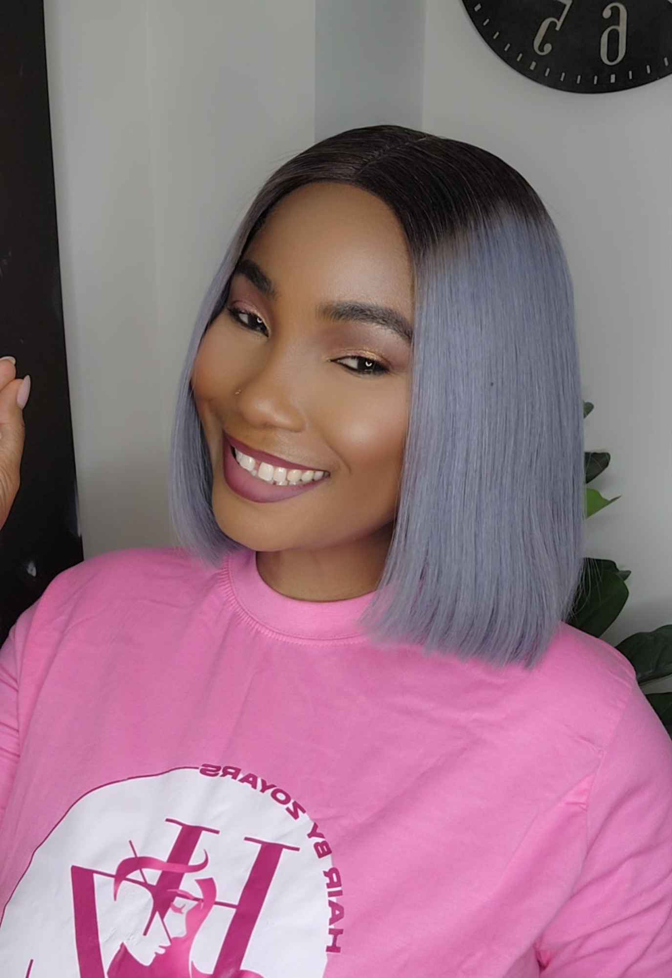 Goddess gray wig