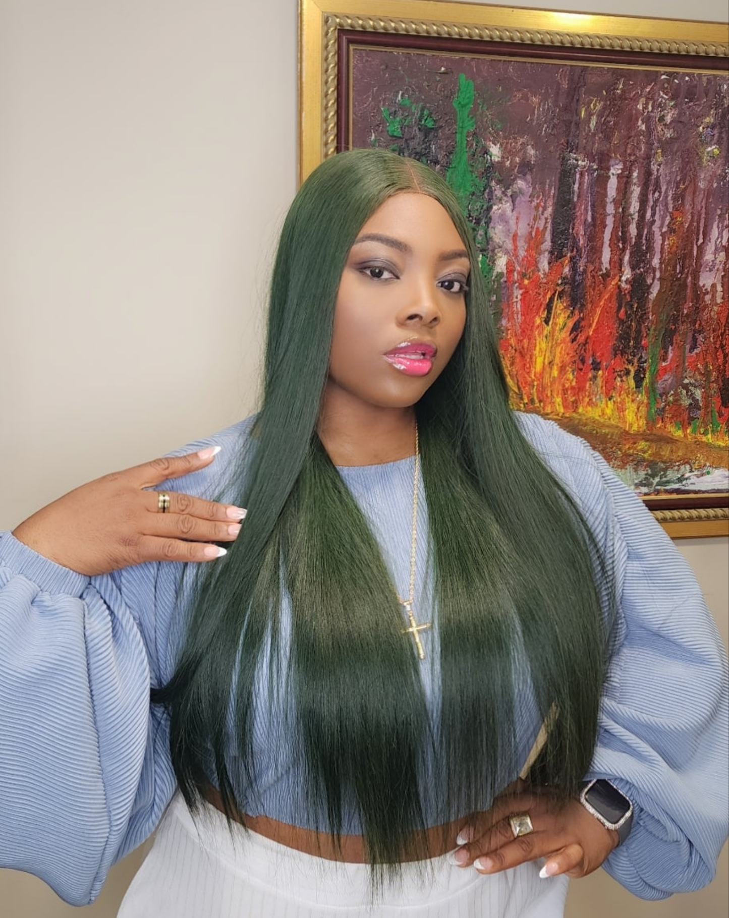 Green with Envy Wig