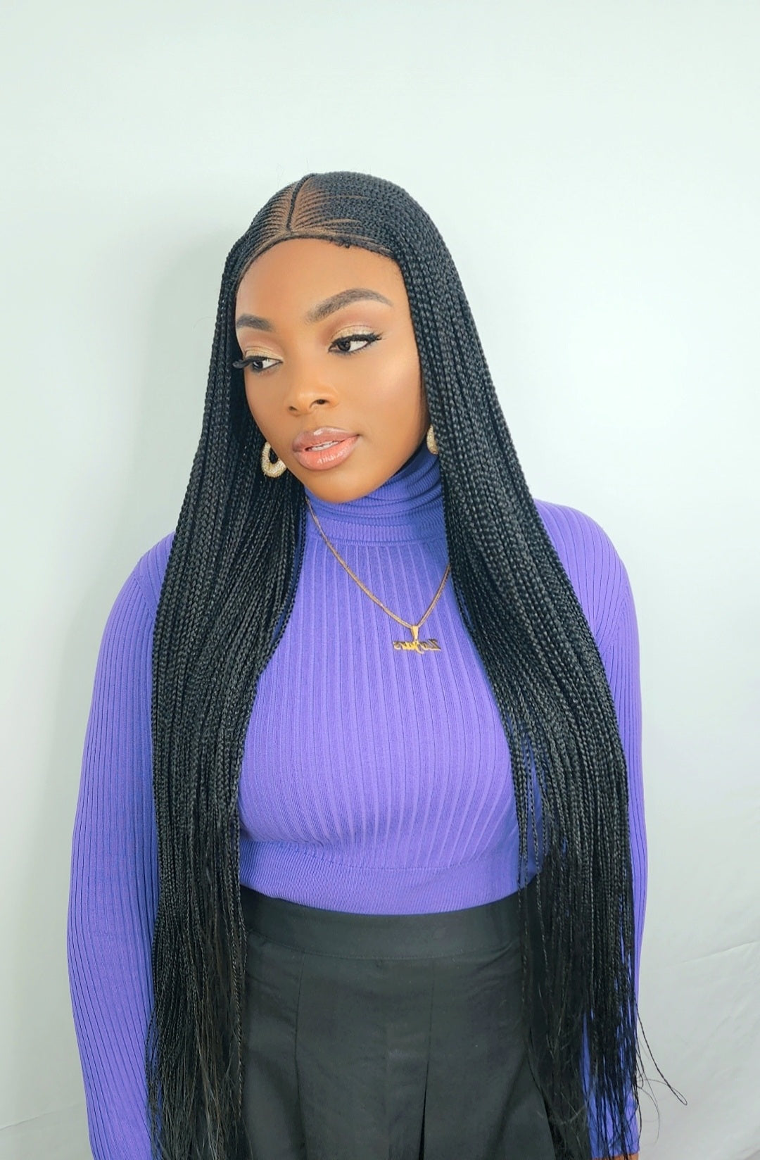 Fulani braids wig