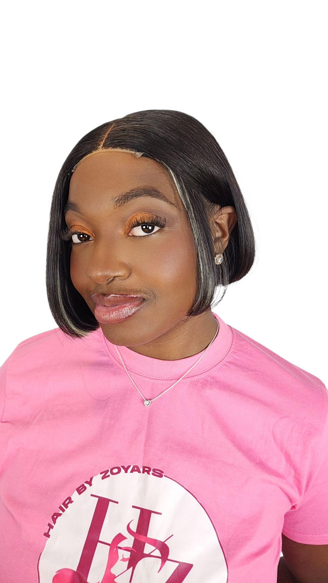 Natural bob highlight