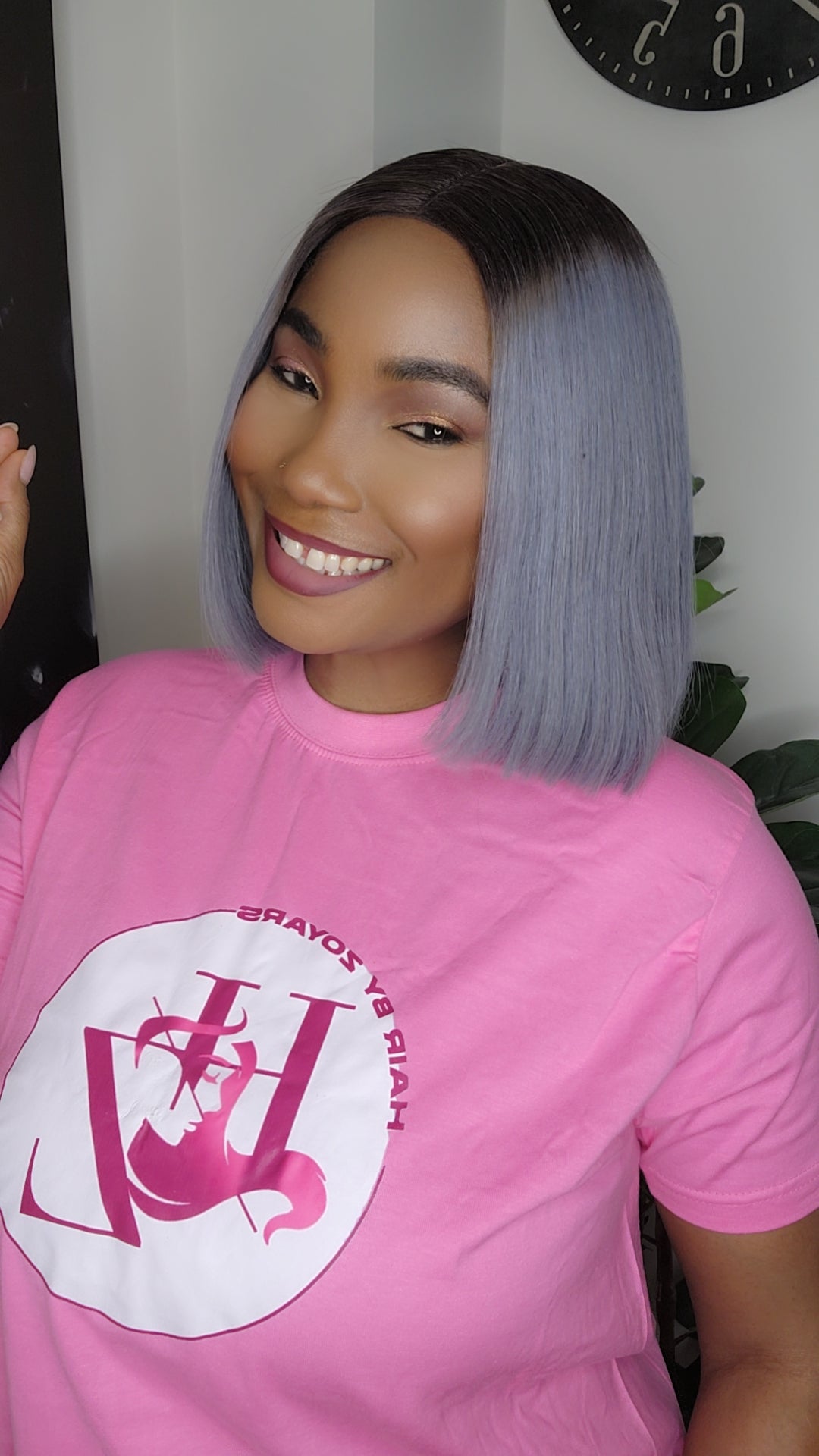 Goddess gray wig