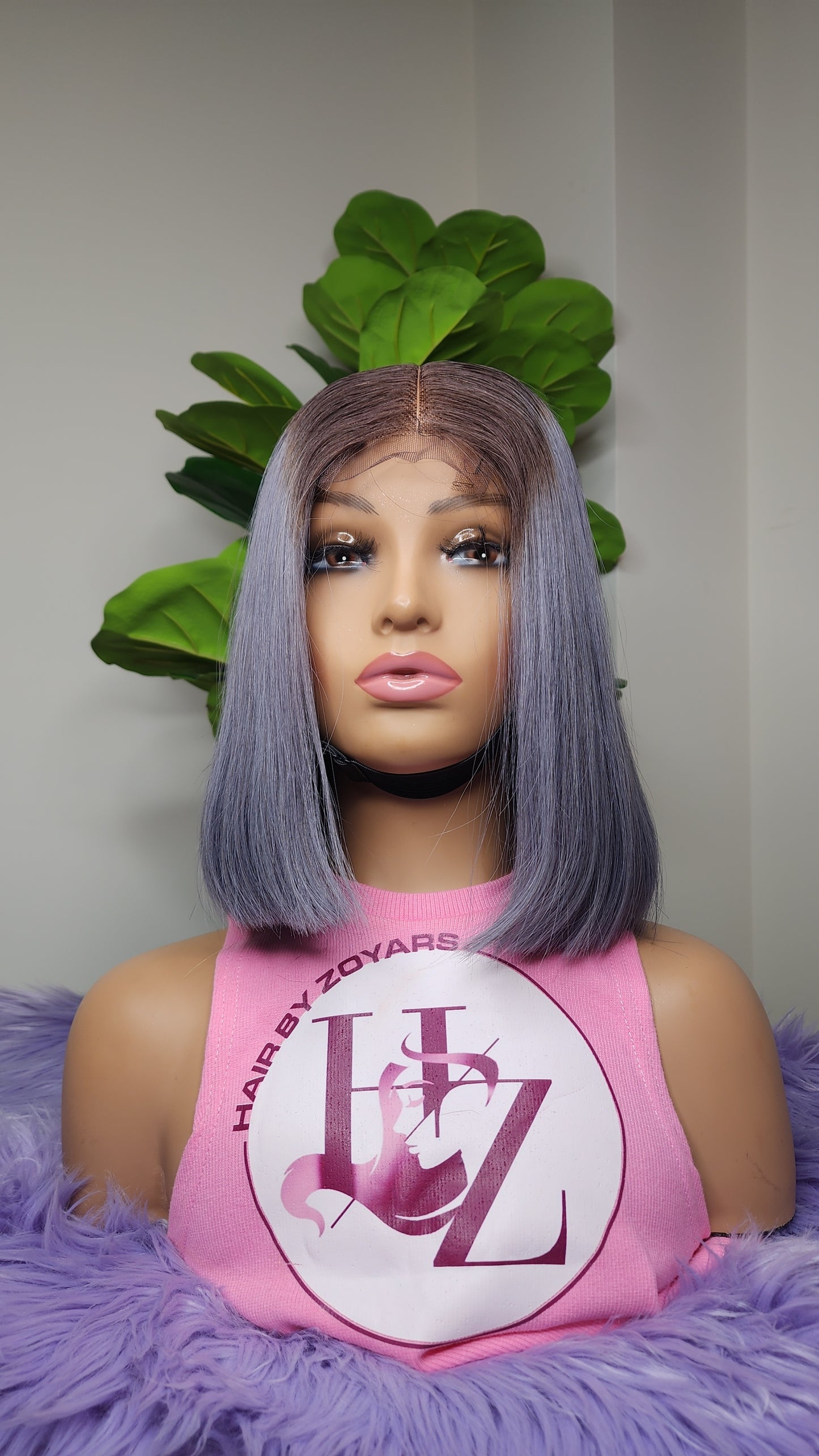 Goddess gray wig