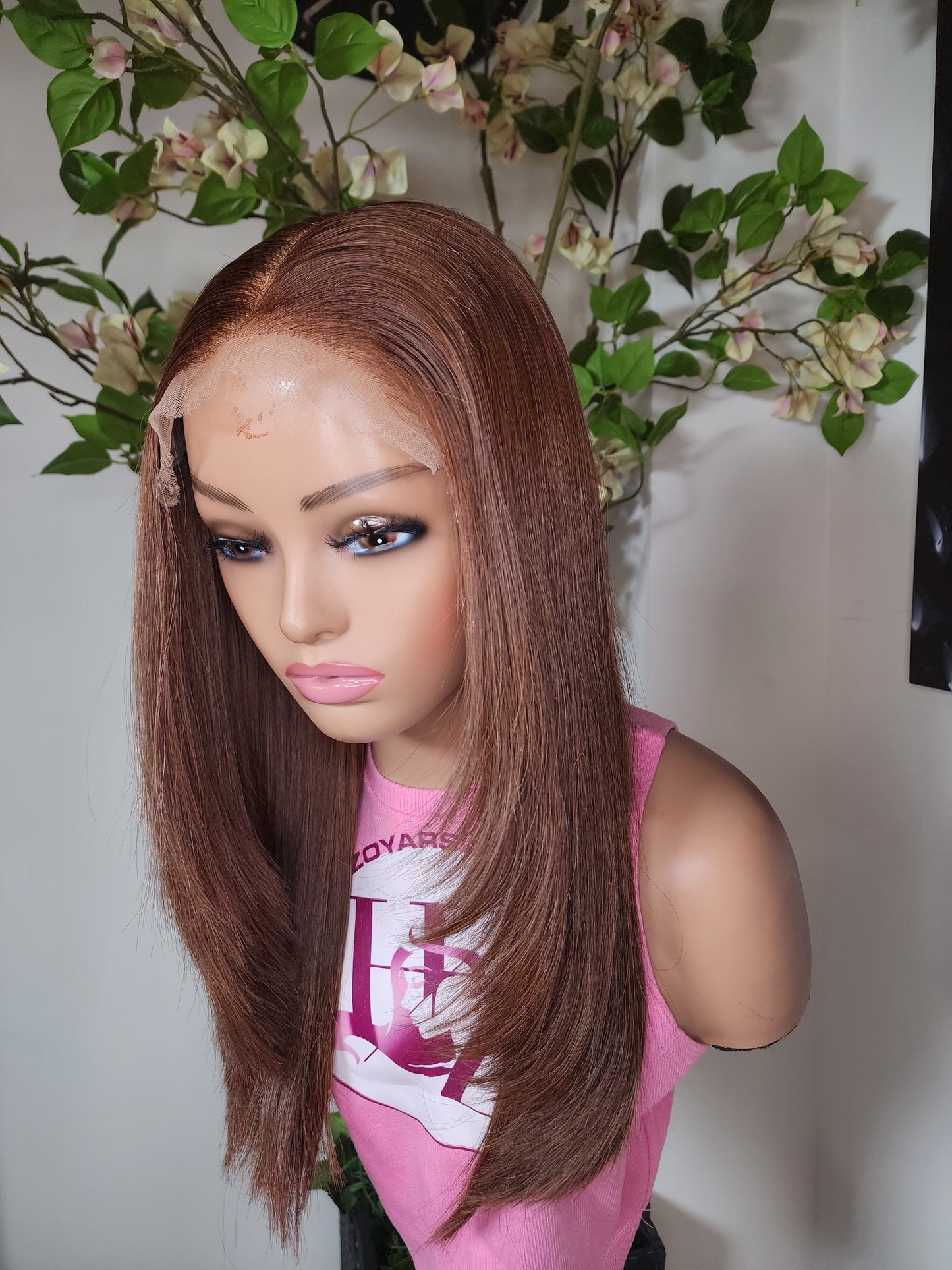 Browny flip wig