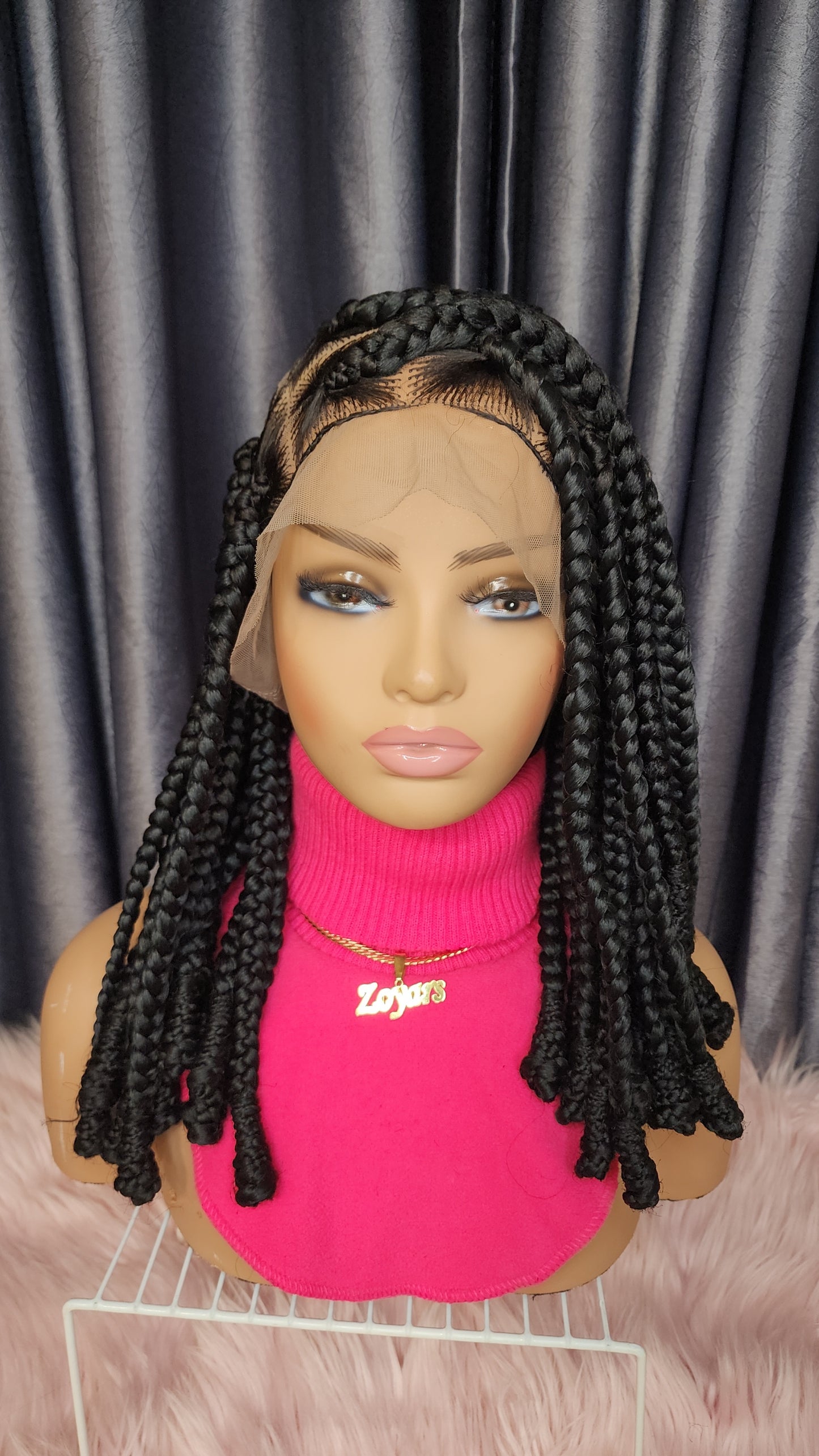 Box braids wig