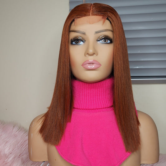 Burnt orange wig