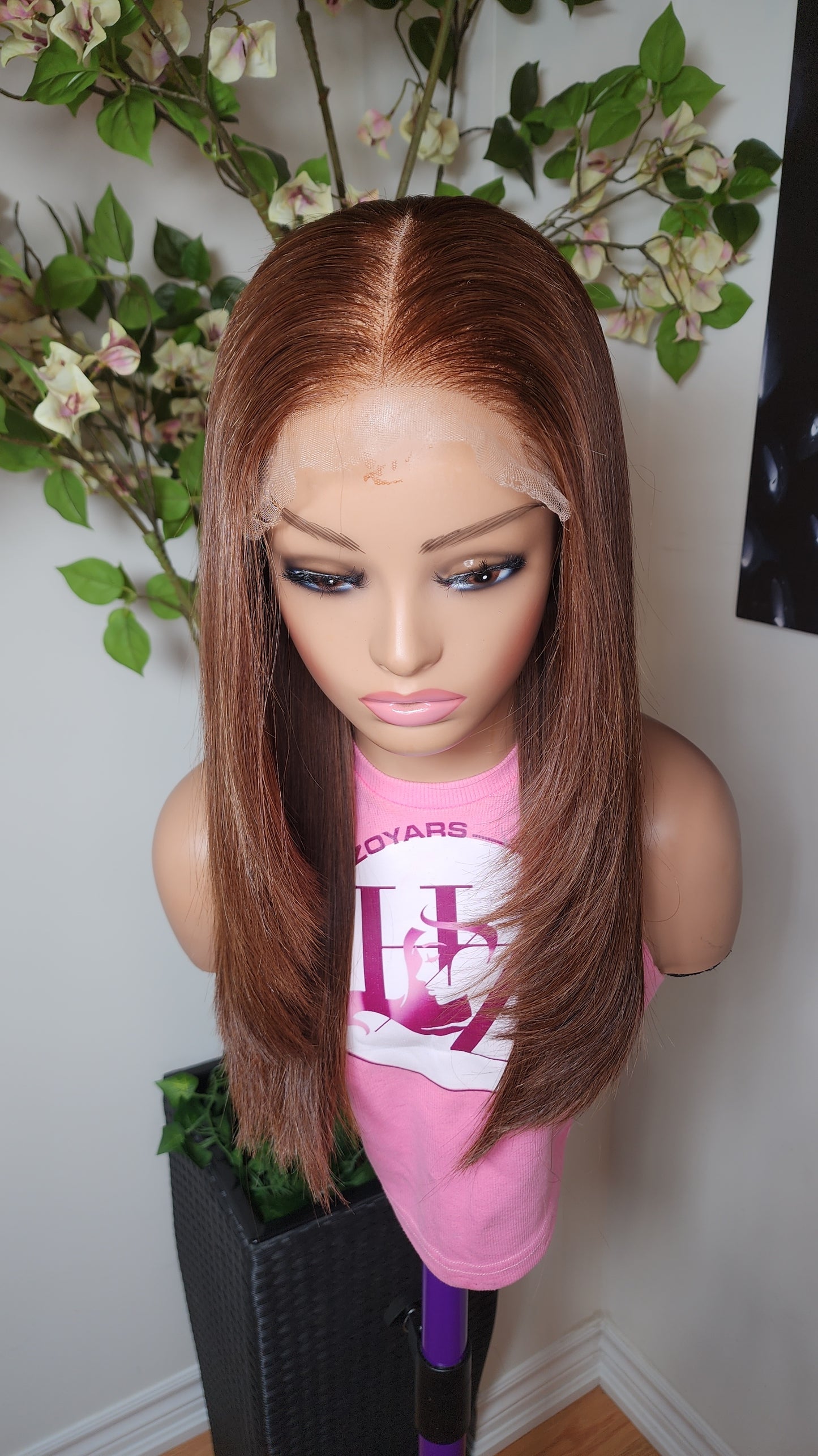 Browny flip wig