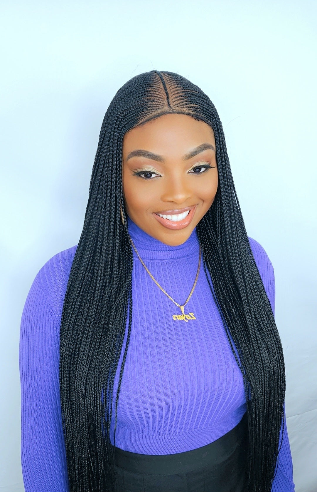 Fulani braids wig