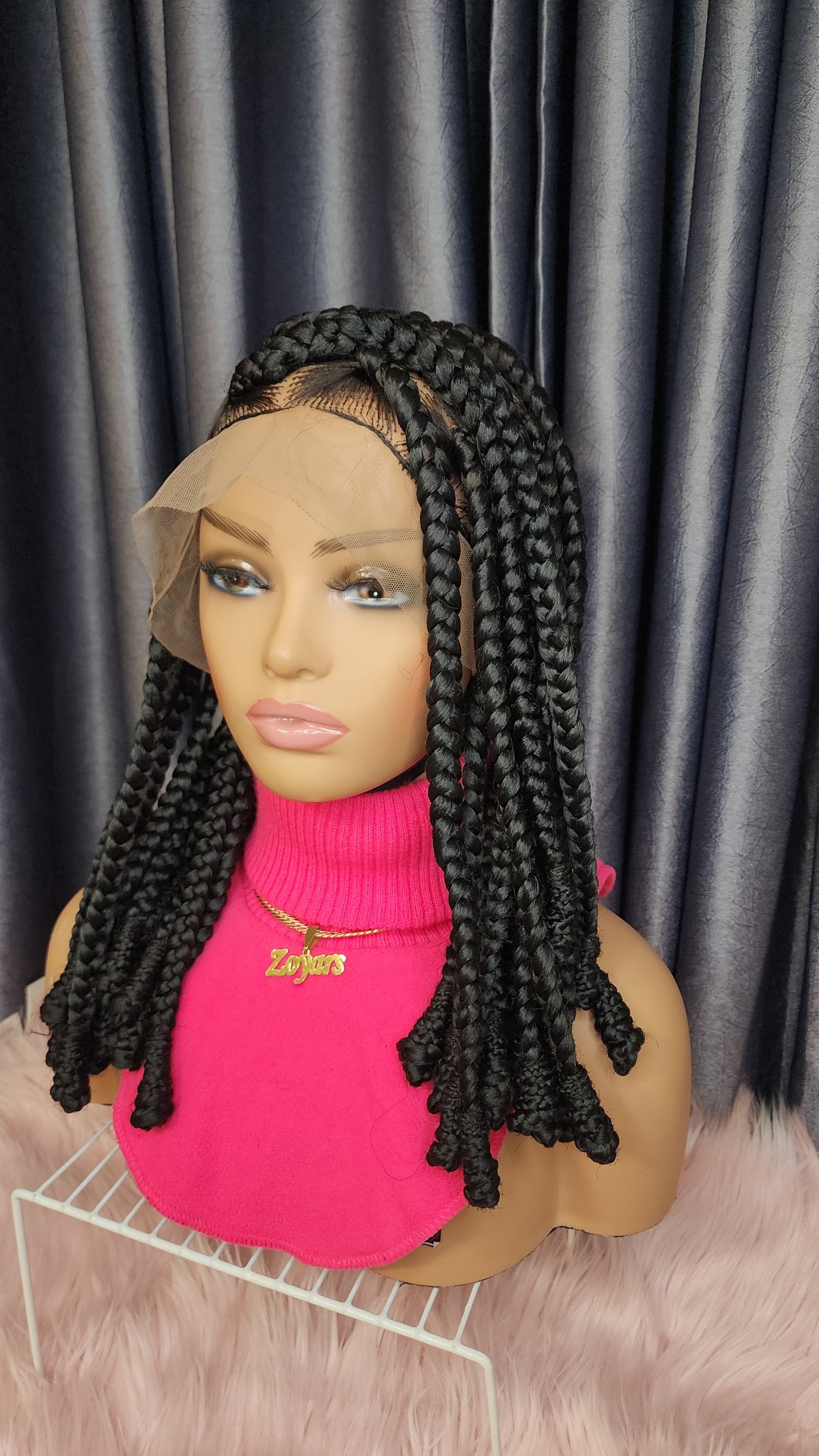 Box braids wig