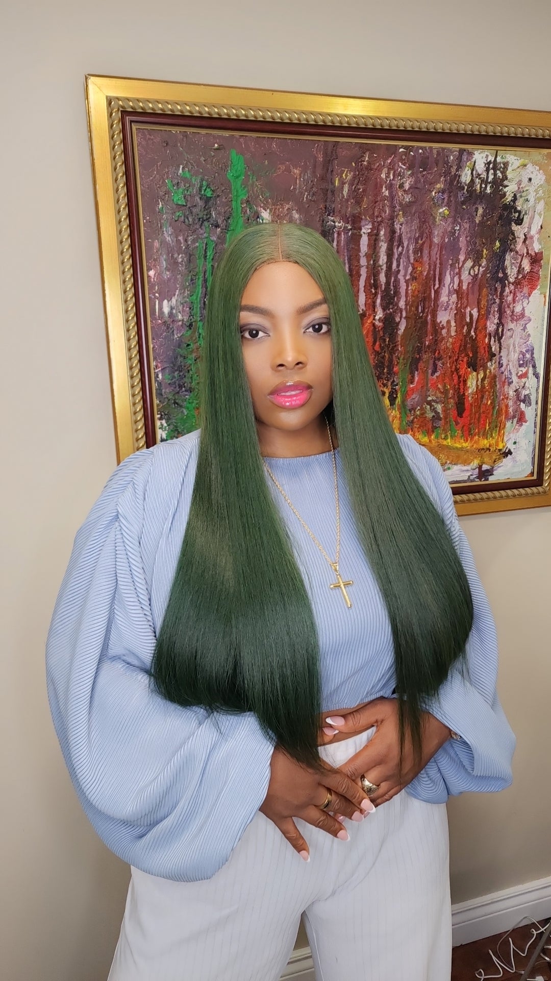 Green with Envy Wig