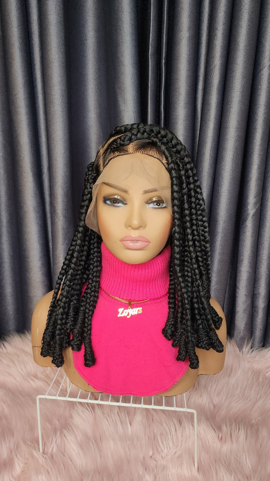 Box braids wig