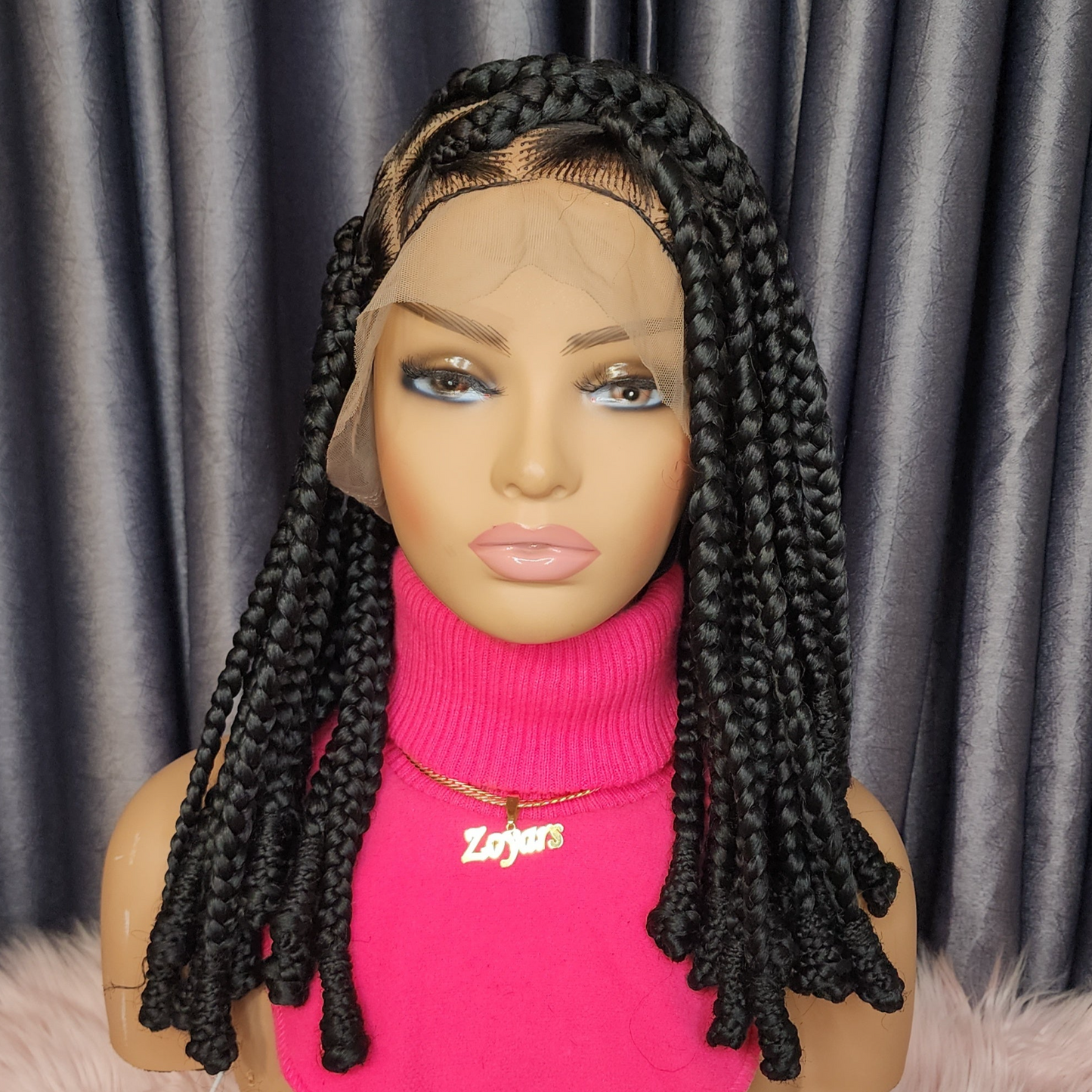 Box braids wig