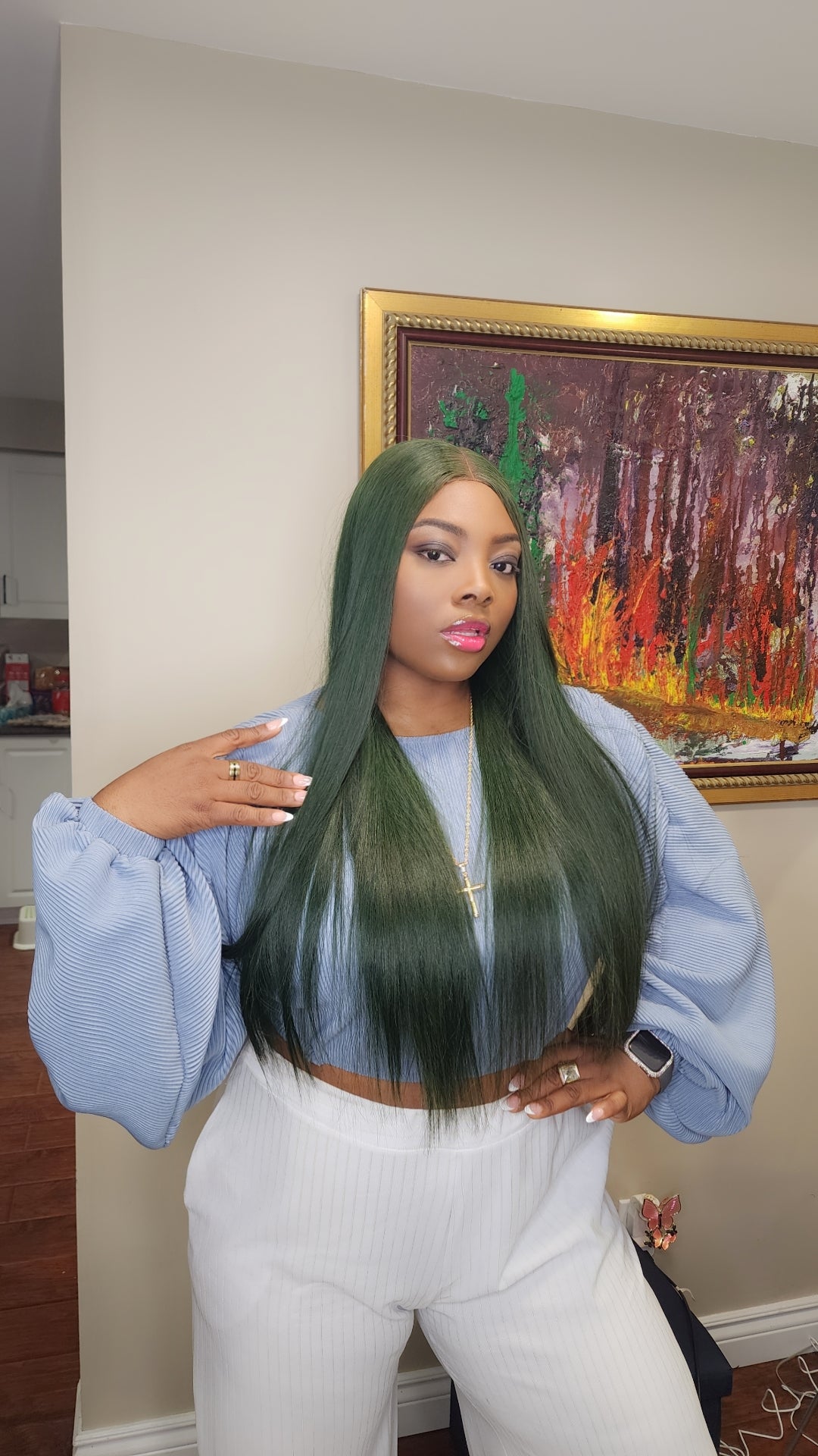 Green with Envy Wig