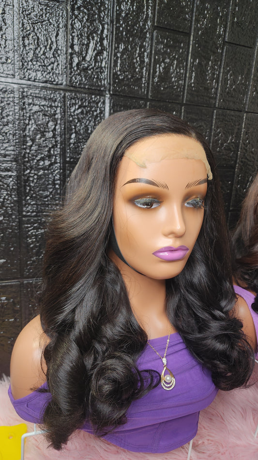 Curly tips wig