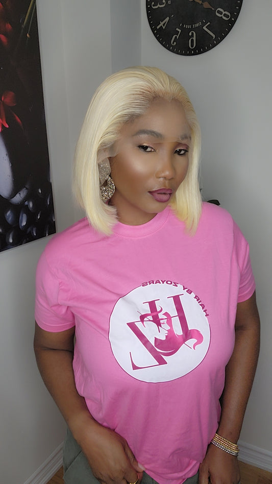 Blonde goddess wig