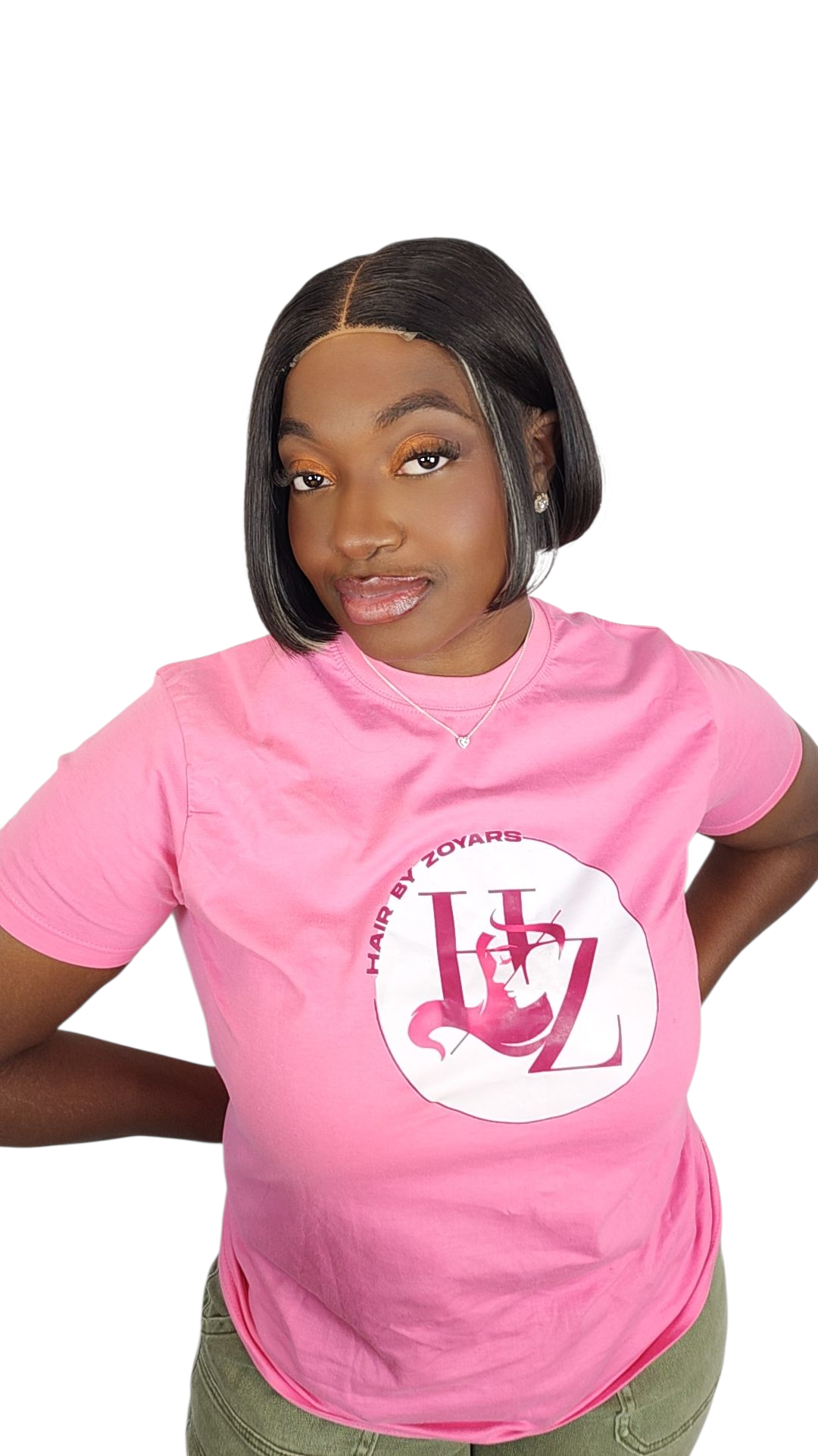 Natural bob highlight