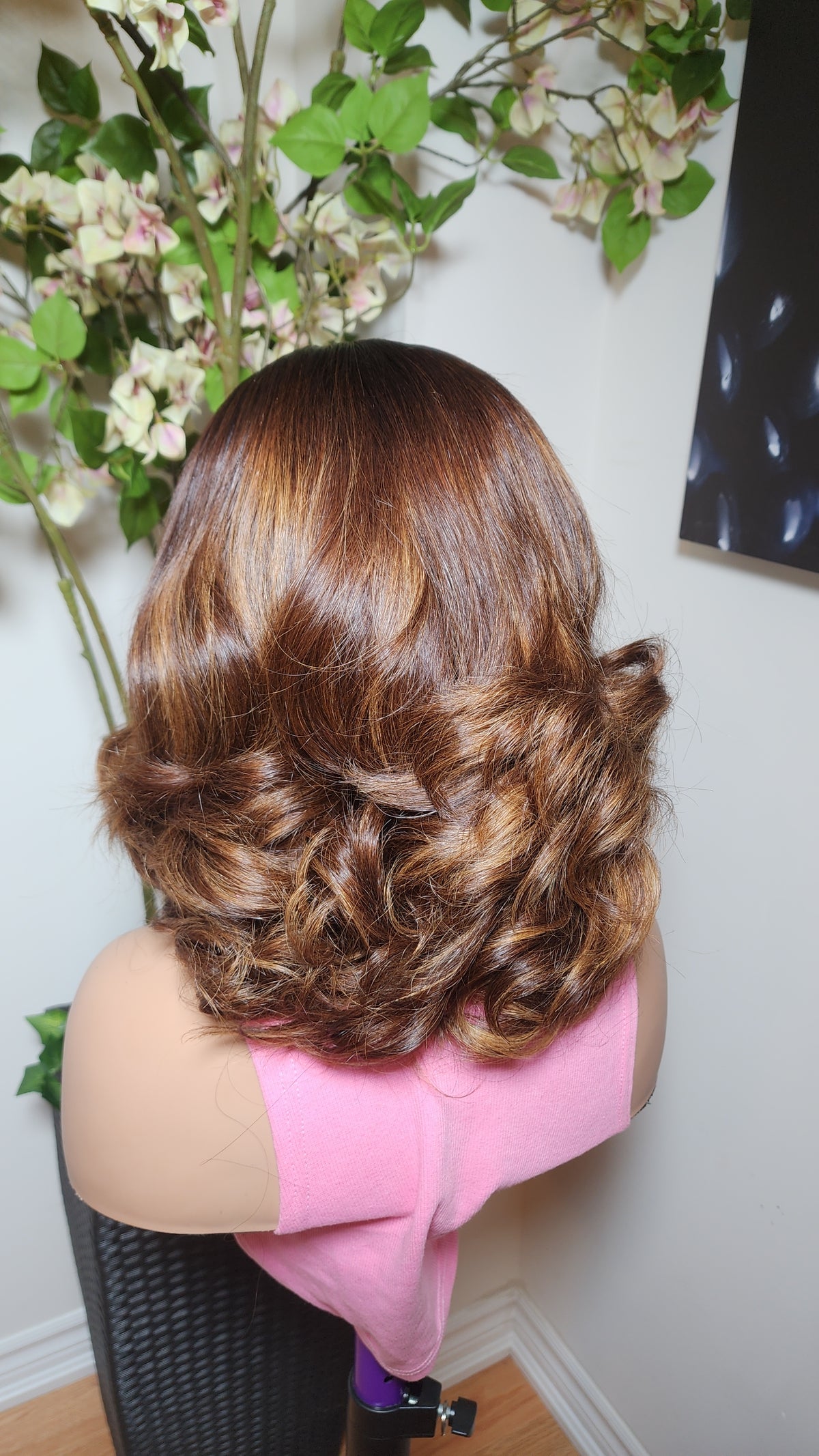 Honey highlight wig