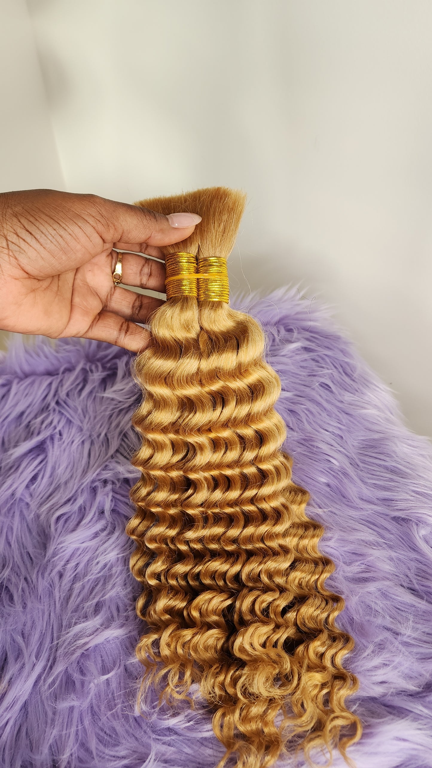 Golden boho extensions