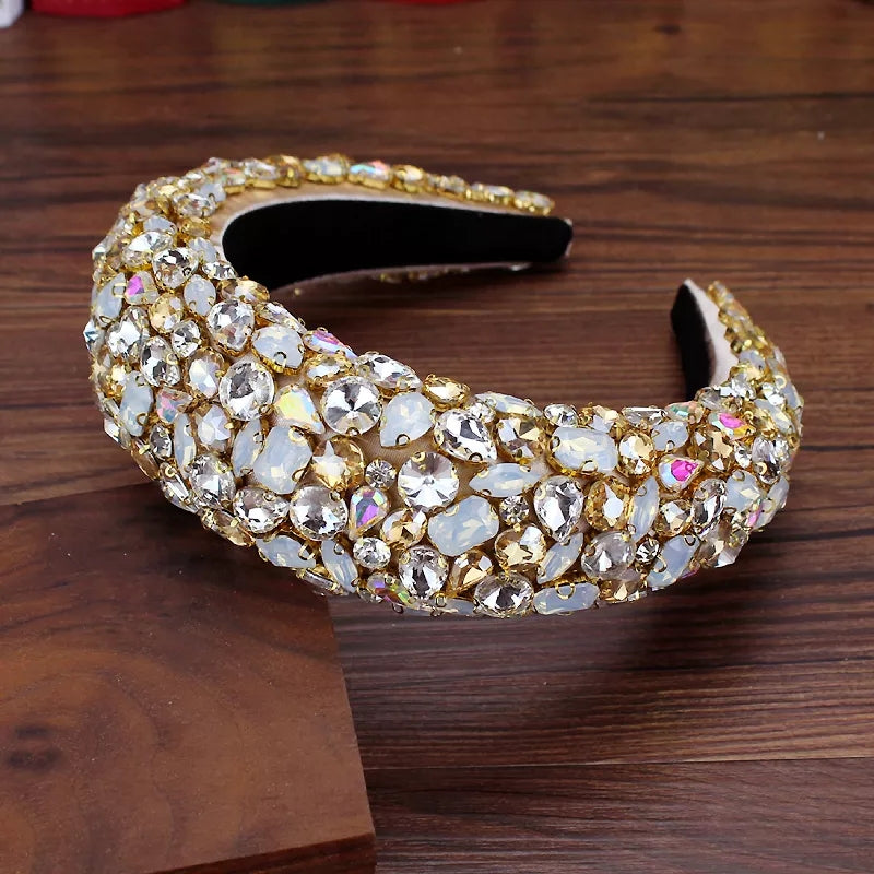 Pink Crystal Headband