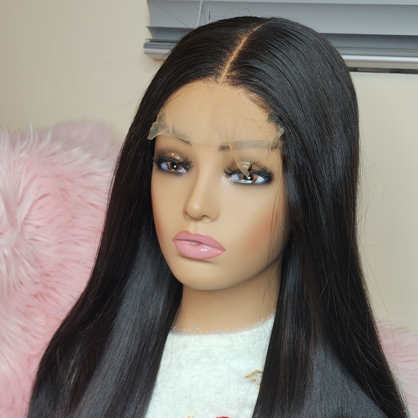 Black hair wig