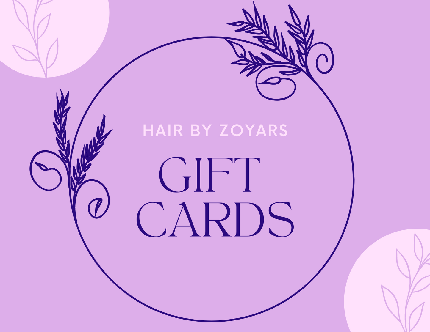 Hairbyzoyars Gift Card